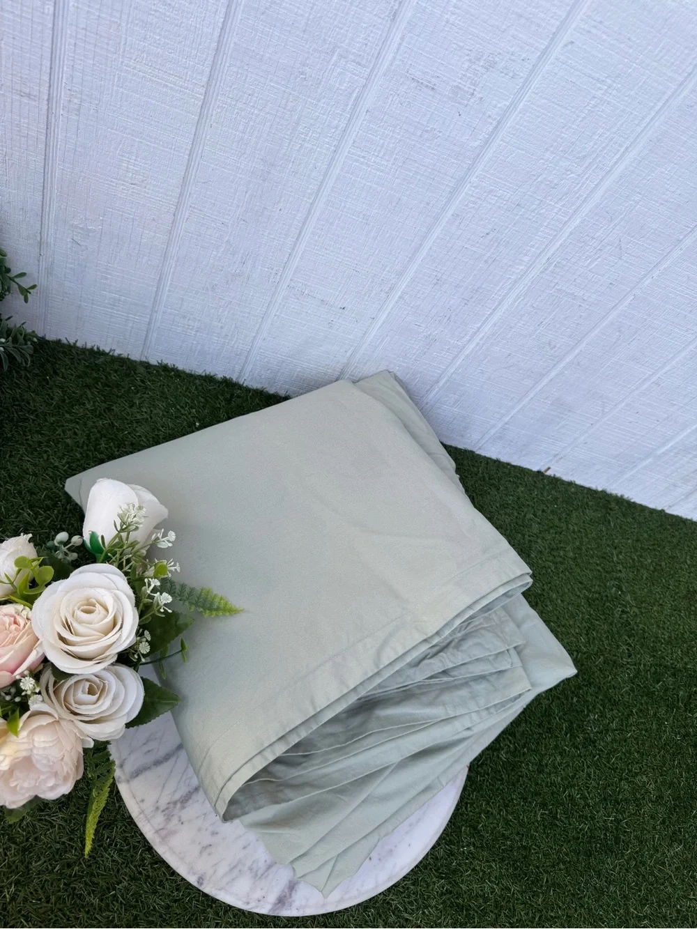 PARACHUTE Percale Duvet Cover Organic Cotton Comforter New King Cal King Sage